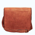 Craftshades Minimal Goat Leather Messenger Bag