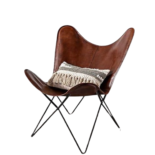 Butterfly Chair Goat leather