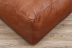 Amazing square Ottoman Pouffe Moroccan leather |