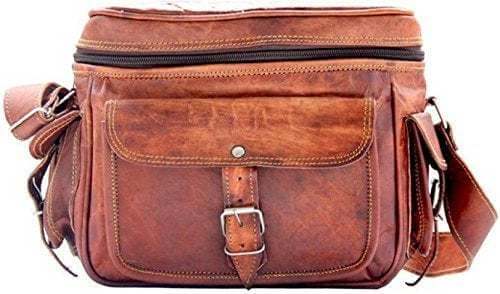 Craftshades –  Handcrafted Leather Camera bag &amp; backpack  Combo