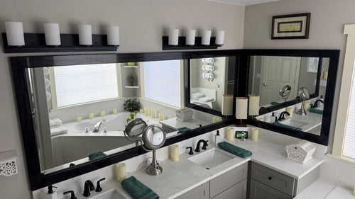 Black Smoke Mirror Frame