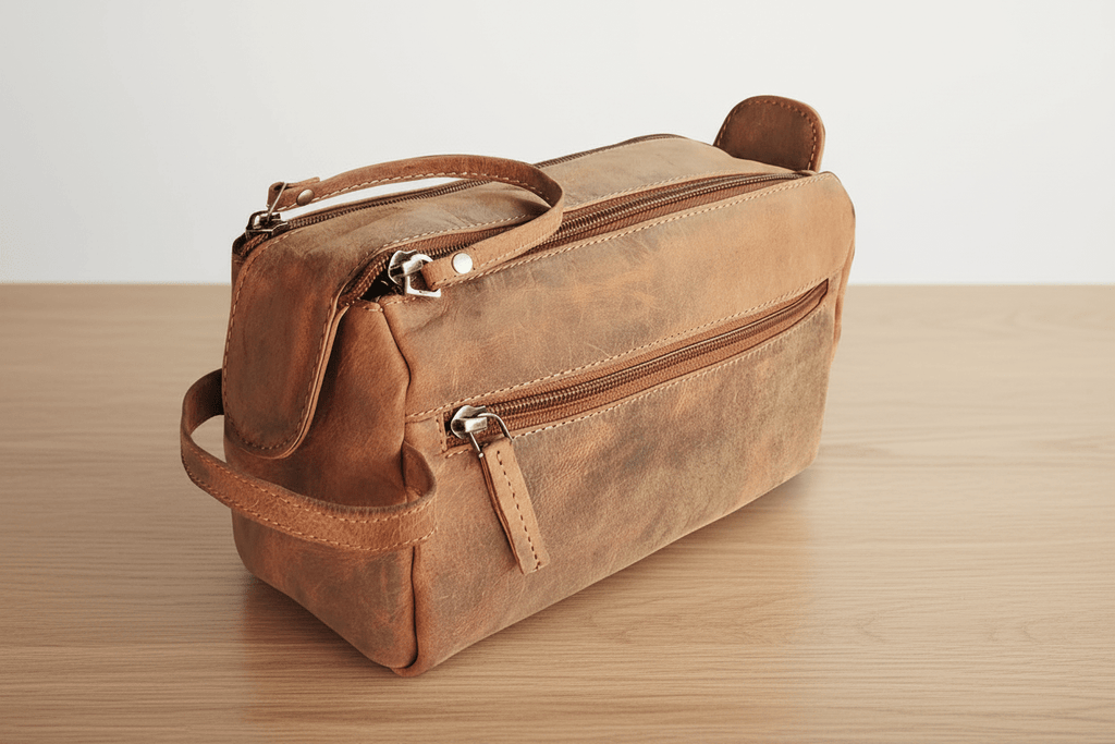 Mens Toiletry Bag, Kit, Custom Wedding Gift, Leather Travel Case, Leather Toiletry Bag, Monogram Dopp Kit, Gifts for Husband