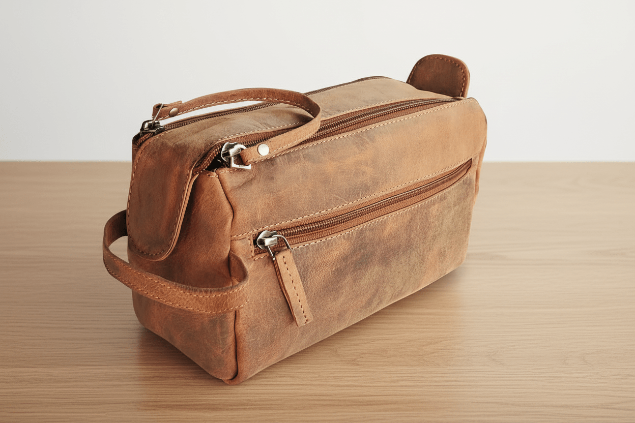 Mens Toiletry Bag, Kit, Custom Wedding Gift, Leather Travel Case, Leather Toiletry Bag, Monogram Dopp Kit, Gifts for Husband