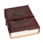 Craftshades – Vintage Om Embossed Unique Design 7″5 Handcrafted Leather Journal/Diary 200 page | 100% Genuine Leather