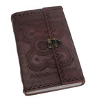 Craftshades – Vintage Leaf Embossed Unique Design 7″5 Handcrafted Leather Journal/Diary 200 page | 100% Genuine Leather