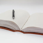 Craftshades – Elephant Embossed 30 cm x 15 cm Handcrafted Leather Photo Album | 100% Genuine Leather
