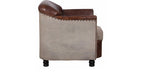 Leather Canvas Polo Sofa