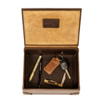 Premium Leather Desk Organizer Box