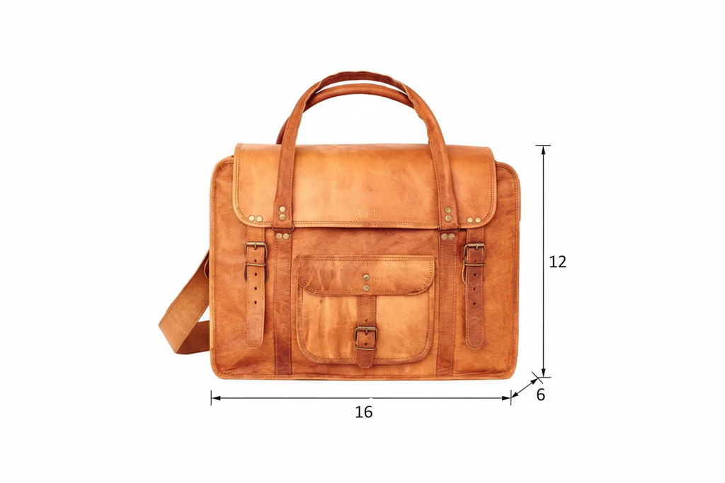 Craftshades –  Handcrafted Air Leather Bag| 100% Genuine Leather