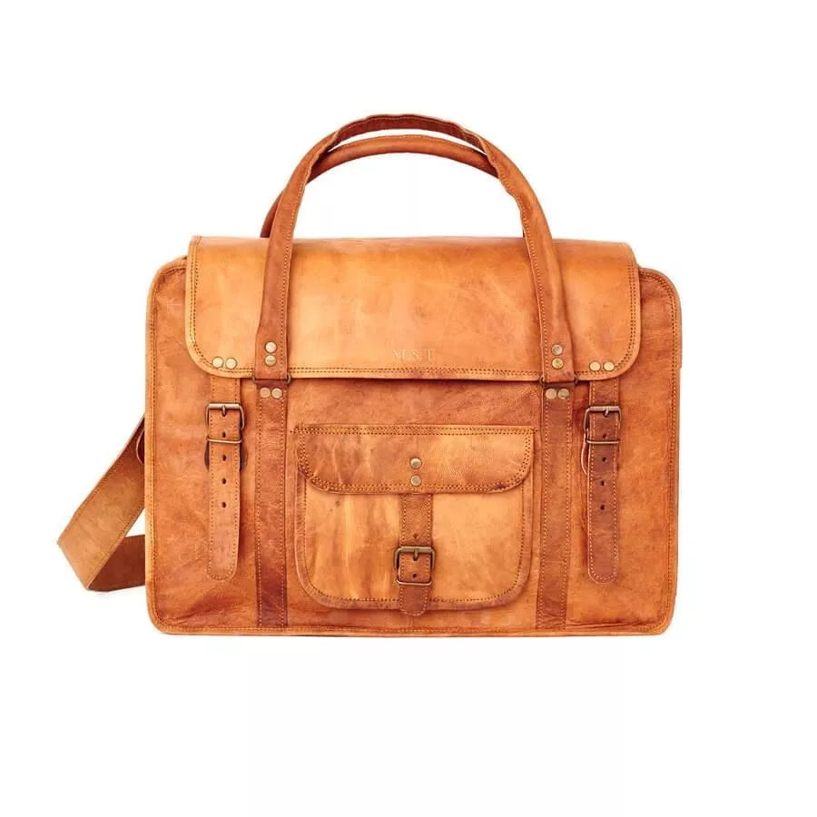 Craftshades –  Handcrafted Air Leather Bag| 100% Genuine Leather