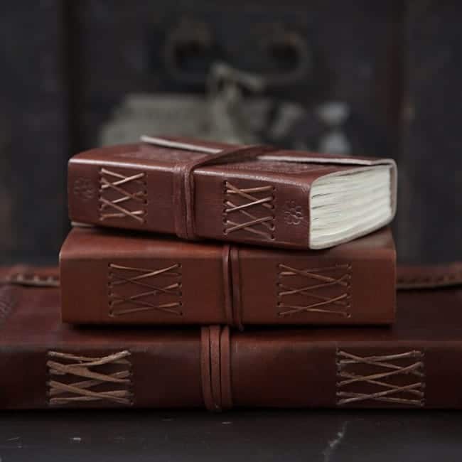 Craftshades – Traditional Elephant Embossed Design 7″5″ Handcrafted Leather Journal/Diary 200 page | 100% Genuine Leather