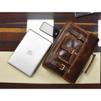 Buffalo Leather Laptop Bag
