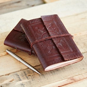 Craftshades – Rangoli Embossed Design 7″5″ Handcrafted Leather Journal/Diary 200 page | 100% Genuine Leather