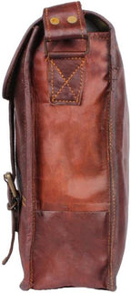 Craftshades – Big Pocket Two Strips 15″11 Handcrafted Leather Laptop Bag | 100% Genuine Leather