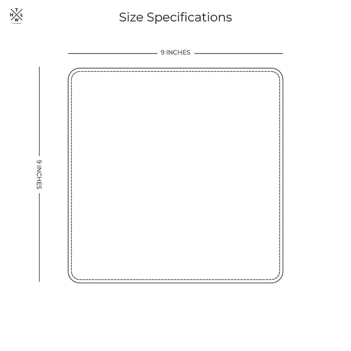 Premium Full-Grain Leather Mouse Pad