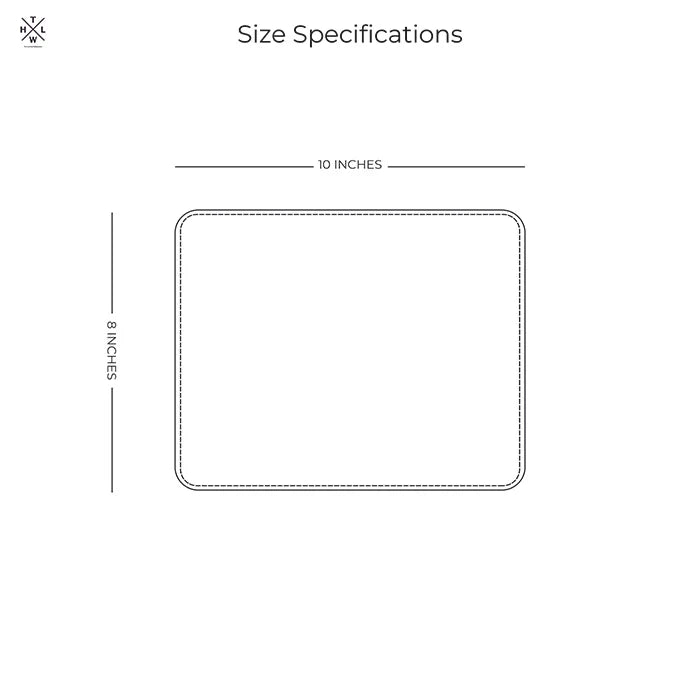 Premium Full-Grain Leather Mouse Pad
