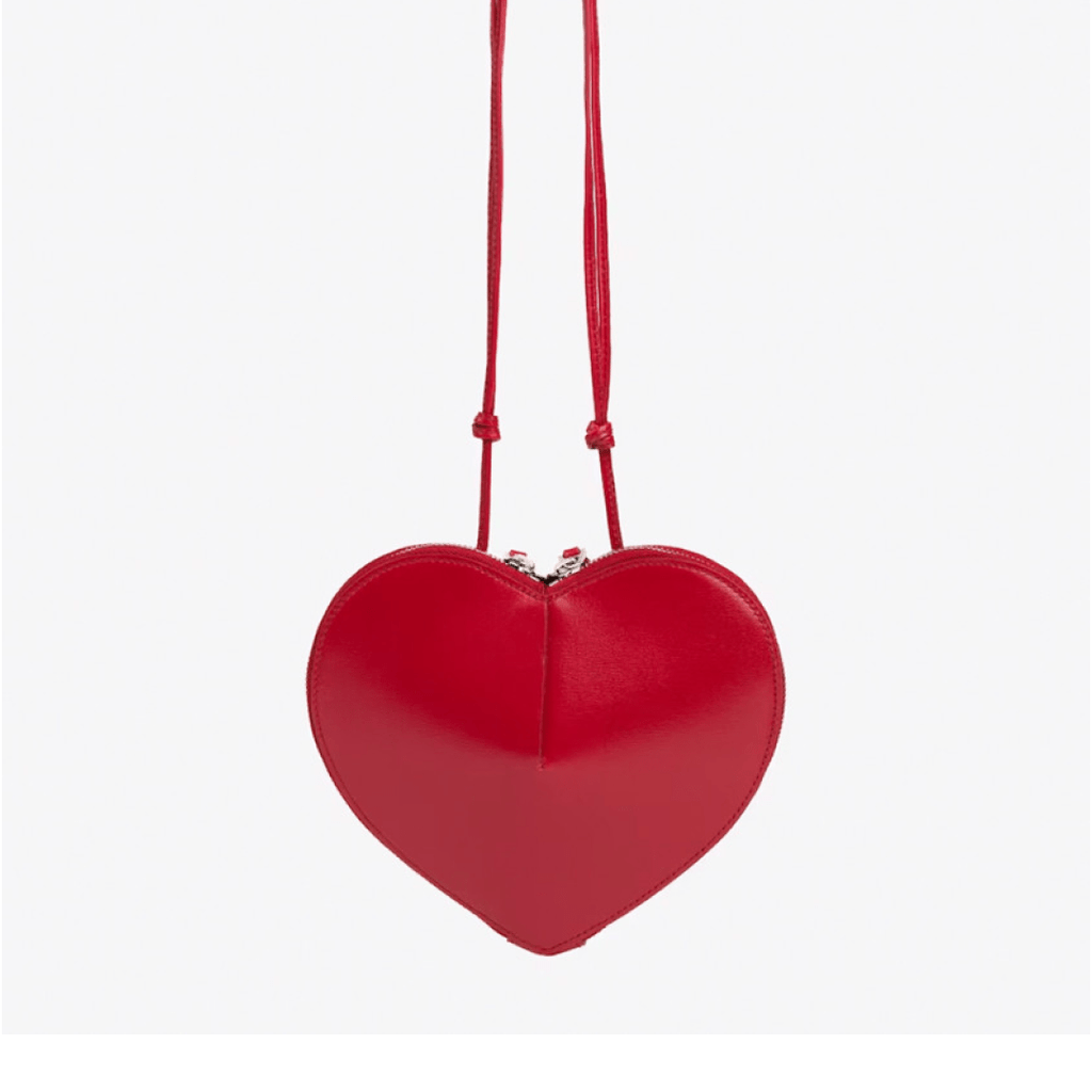 Red Heart Sling Bag