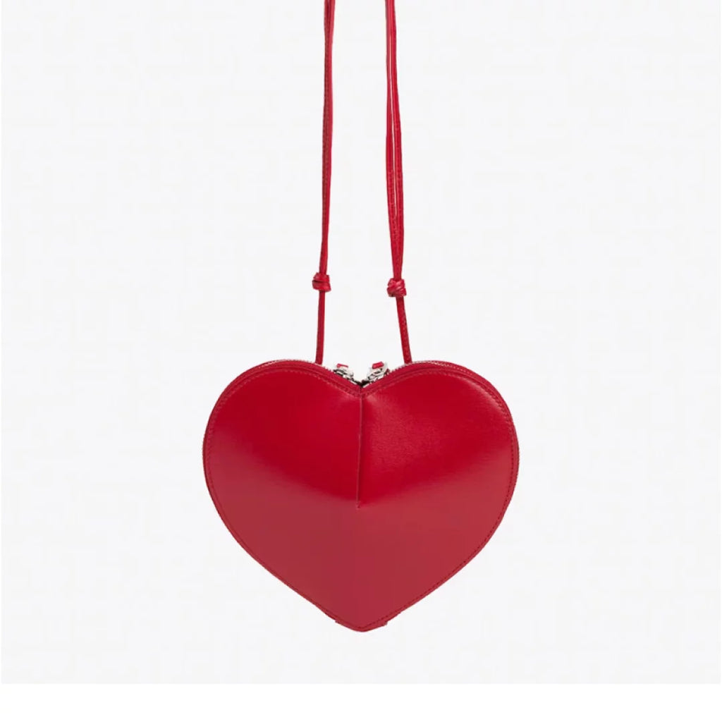 CraftShades - Red Classic Heart Sling Bag