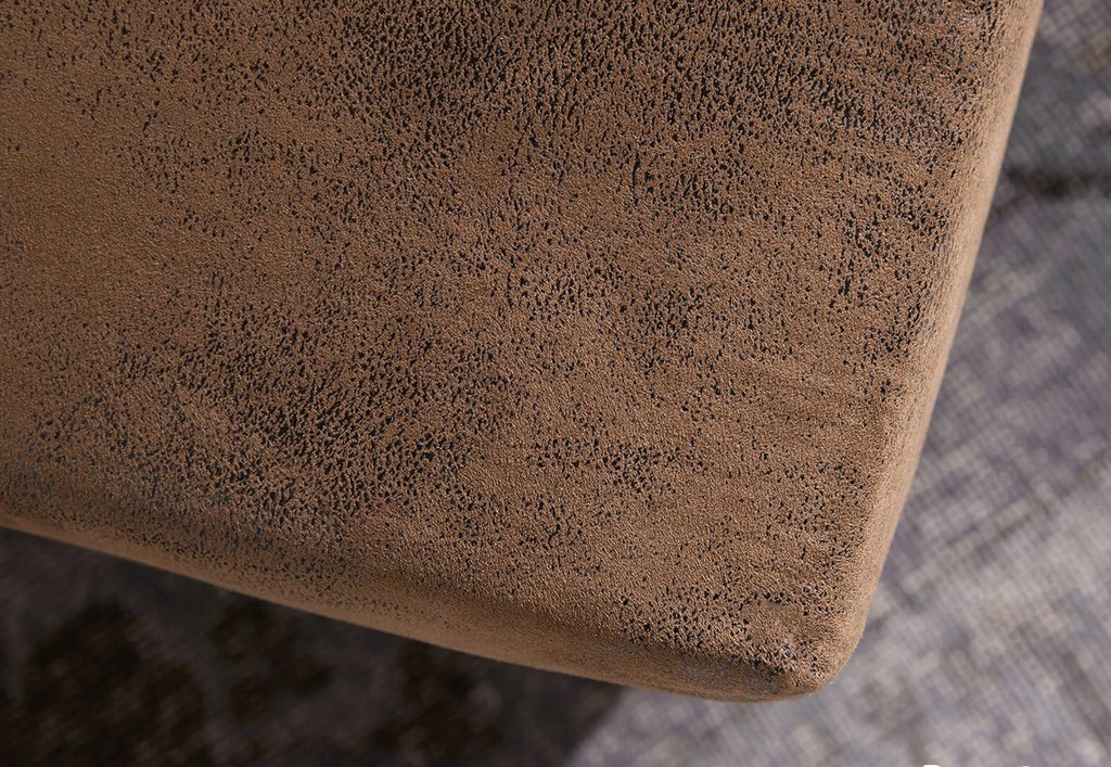 Craftshades Vintage Brown Ottoman
