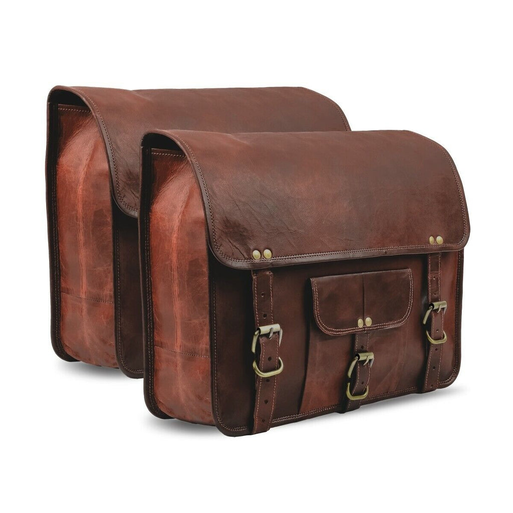 Craftshades – 18″ Classic Handcrafted Leather Laptop Bag | 100% Genuine Leather