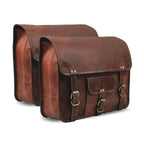 Craftshades – 18″ Classic Handcrafted Leather Laptop Bag | 100% Genuine Leather