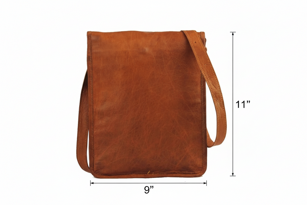 Craftshades Heritage Full-Flap Leather Sling Bag