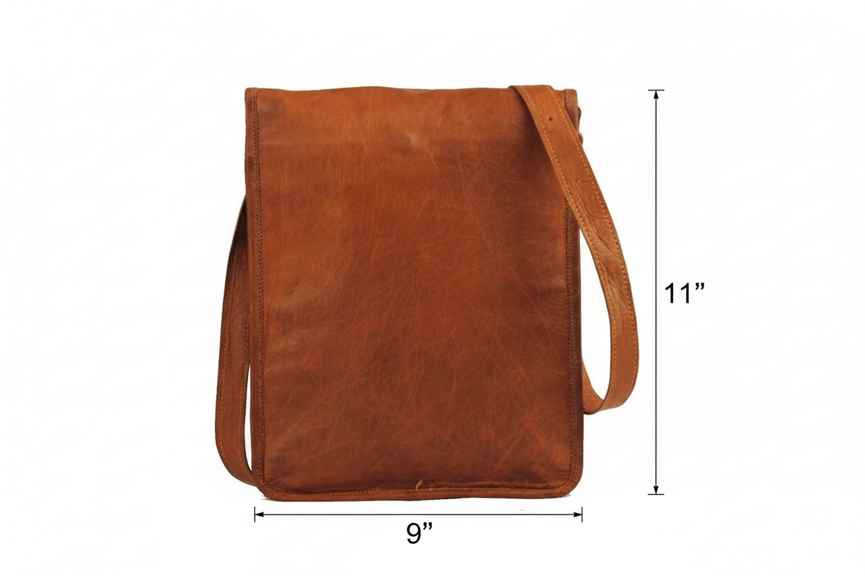 Craftshades Heritage Full-Flap Leather Sling Bag