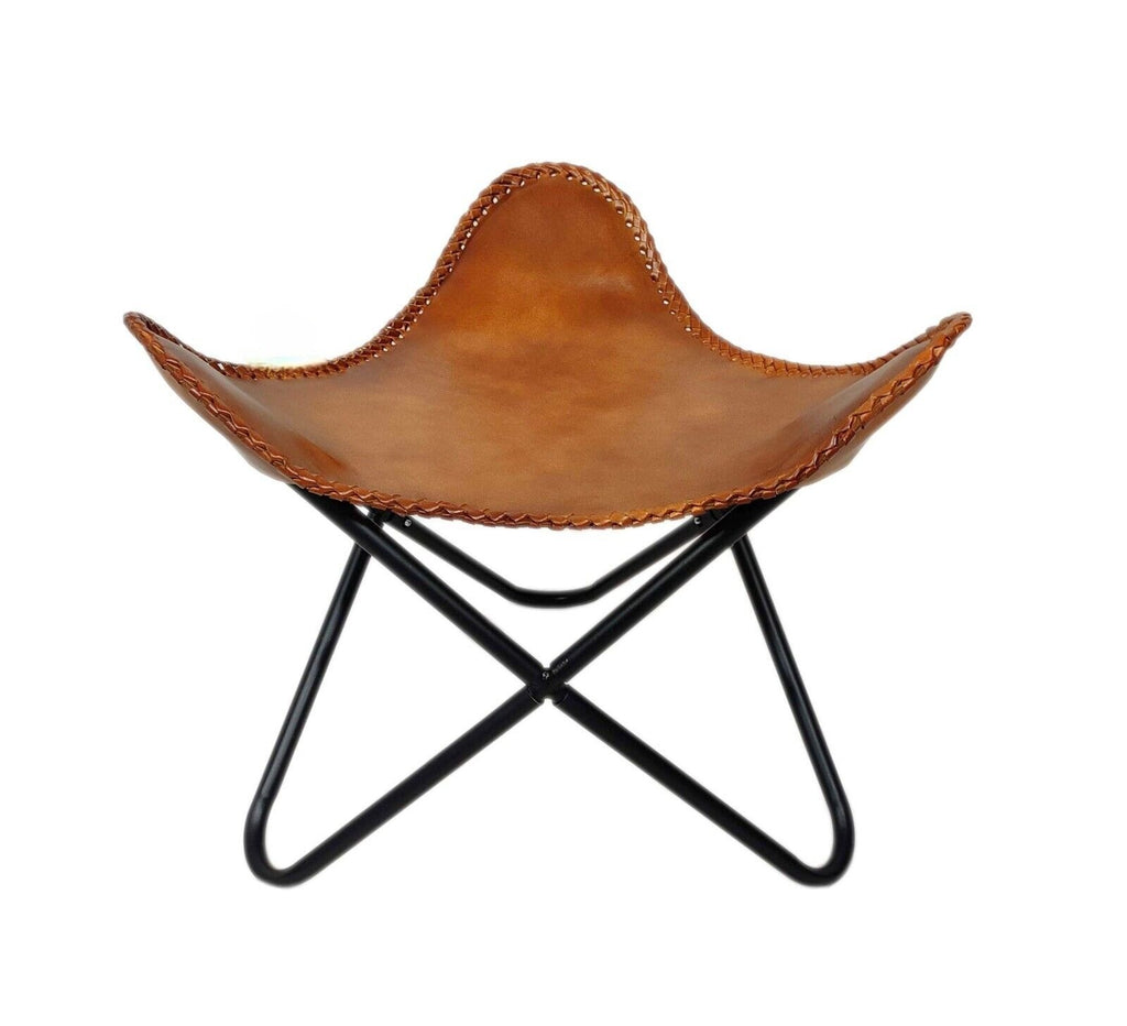Butterfly Leather Stools