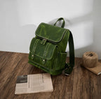 Vintage Travel Laptop Backpack