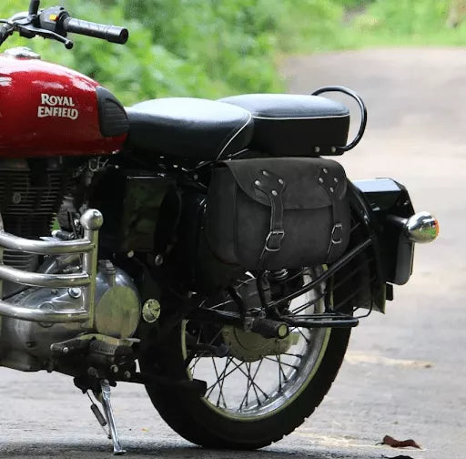 Tour Companion Black Motorcycle Bag