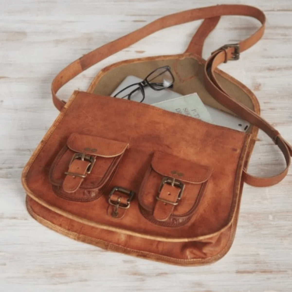 Craftshades -  Unique Handmade Leather Sling for Women